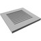 Ekena Millwork 12"W x 12"H True Fit PVC Louver Shutters Sample, Primed SAMPLE-TFPLVPR - alternate 4